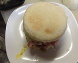 イングリッシュマフィンで佐世保バーガー風作り方13写真