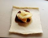 幸せ揚げパン✿餡バター＆フルーツ作り方3写真