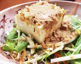 水菜と豆腐のごまドレサラダ作り方3写真