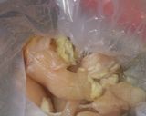 鶏ムネ肉ときのこの味噌バターパスタ作り方1写真