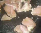 鶏ムネ肉ときのこの味噌バターパスタ作り方3写真