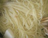 鶏ムネ肉ときのこの味噌バターパスタ作り方4写真