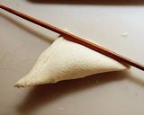 幸せ揚げパン✿餡バター＆フルーツ作り方4写真