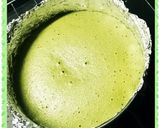 グリーンティーチーズケーキ作り方5写真