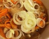 生春巻き皮で酢辣湯麺(サンラータンメン)作り方7写真