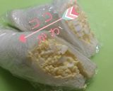 ぱったんサンド　１枚のパンで畳むだけ♫作り方5写真