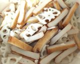 レンコンとさつま揚げの簡単煮作り方3写真