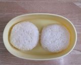 キャラ弁★ドナルド＆デイジー★ツムツム風作り方2写真