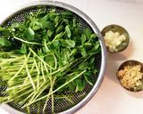 子供大好きカレー味豆苗もやし炒め作り方2写真