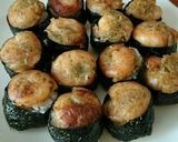 たこ焼き器de天むす焼きおにぎり作り方12写真