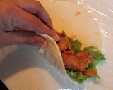 ラップサンド*からあげ&エビフライ*作り方4写真