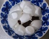 はかり不要♪材料3つのチョコレートバー作り方3写真