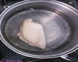 チキンコンフィで作るカオマンガイ作り方1写真