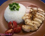 チキンコンフィで作るカオマンガイ作り方6写真