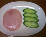 喫茶店の味♡ハムときゅうりのサンドイッチ作り方1写真