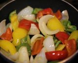 ラム肉野菜炒めオイスターソース作り方2写真