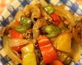 ラム肉野菜炒めオイスターソース作り方4写真
