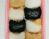 キャラ弁⭐運動会に ネコおにぎり作り方1写真