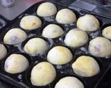 たこ焼き器　ひとくち塩あんぱん作り方8写真