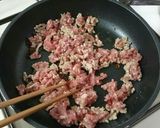茄子トマト挽き肉ペペロンチーノが食べたい作り方5写真