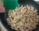 茄子トマト挽き肉ペペロンチーノが食べたい作り方6写真