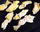 おつまみに☆カリカリ鶏皮おろしレモポン酢作り方2写真