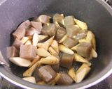 日曜日のクッキング　常備菜　筑前煮作り方12写真
