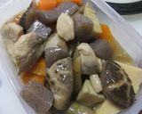 日曜日のクッキング　常備菜　筑前煮作り方15写真