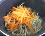 日曜日のクッキング　きんぴら作り方9写真