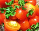 トマトのマリネ風サラダ作り方9写真