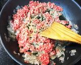 マッシュポテトとひき肉のチーズ焼き作り方2写真