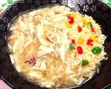 とろとろ〜カニかまのあんかけチャーハン作り方5写真