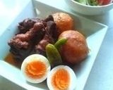 圧力鍋で手羽元の梅酒煮♪作り方9写真