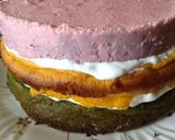 野菜たちの3段重ねチーズケーキ作り方11写真