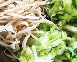 キャベツとチキンのさっぱり塩レモンサラダ作り方4写真