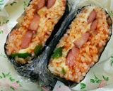 ナポリタン風おにぎらず作り方6写真