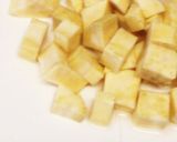 簡単♡シンプルなさつまいもの炊き込みご飯作り方1写真