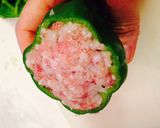 ジューシ〜♪まるごとピーマンの肉詰め作り方4写真