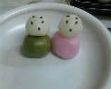 ３色団子でひな祭り♪作り方3写真