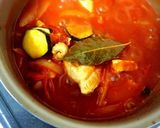 ＊簡単＊チキンと野菜のトマト煮込み作り方5写真