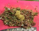 簡単おつまみ☆玄米熟成糀で鰯のなめろう作り方3写真