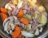 圧力鍋で美味しく時短！肉じゃが✨作り方4写真