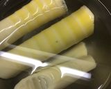 破竹とわかめの煮物作り方1写真