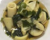 破竹とわかめの煮物作り方4写真