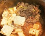 夏にもいいね☆ポン酢でさっぱり肉豆腐作り方6写真