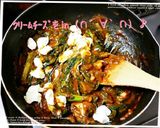 ﾁｷﾝとほうれん草のﾁｰｽﾞｶﾚｰ♡作り方9写真