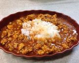 美味しいチキンミンチスープキーマカレー作り方12写真