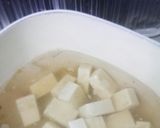とうふと水菜の味噌汁◆作り方3写真