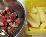甘辛にんにくダレで♪豚ごまじゃが作り方1写真