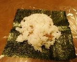 材料3つ!!簡単☆納豆おにぎらず作り方2写真